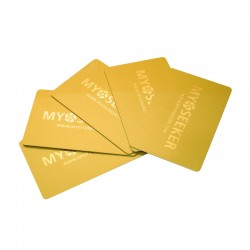 MyoCards pack 5 pieces (color gold)